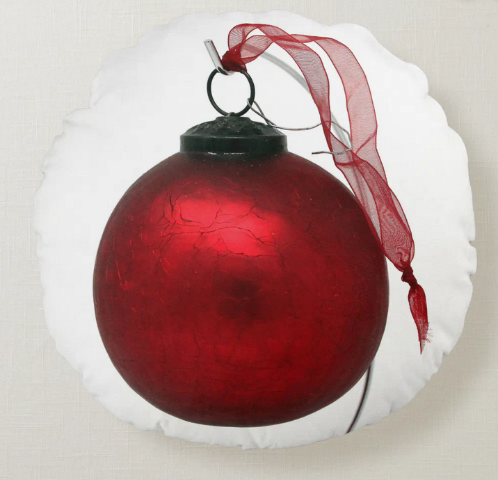 Home for the Holidays — cushion from the Abecedarium collection