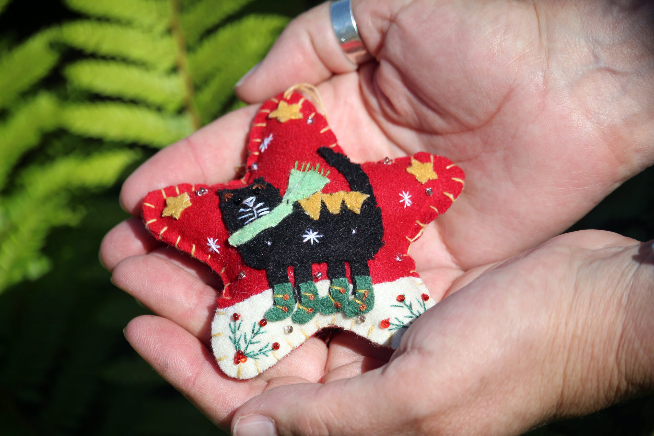 A Christmas ornament from An Abecedarium of Ornaments